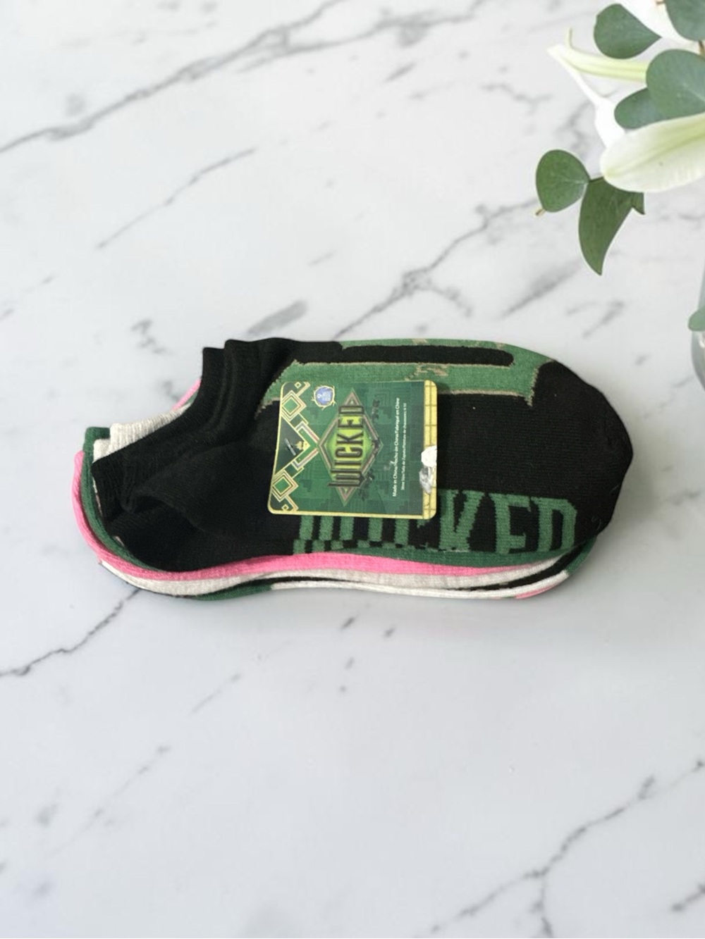 Wicked Kids No-Show Sock Pack 9 Pairs NWT